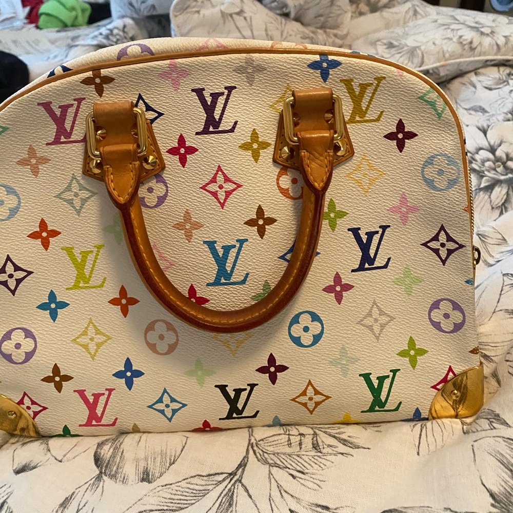 Louis Vuitton Monogram Multicolor Trouville Purse